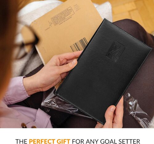 Daily Planner 2024 Page a Day Black